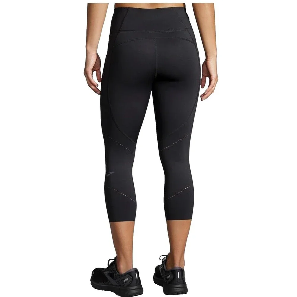 Brooks Method 3/4 Tight Women's Running Color Black Size XS New - Picture 10 of 16